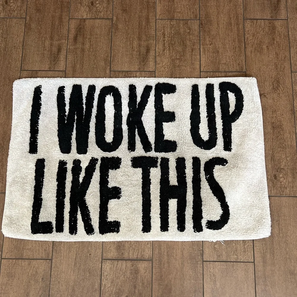 Beyonce “I Woke Up Like This” Bathmat